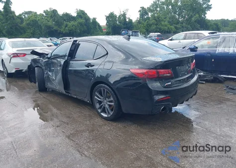 2018 Acura Tlx Tech A-Spec Pkgs z USA, uszkodzony, nr VIN 19UUB2F67JA005325
